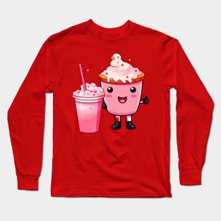 kawaii Ice cream  T-Shirt cute Candy food gilrl Long Sleeve T-Shirt